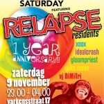 RELAPSE Moving Saturday