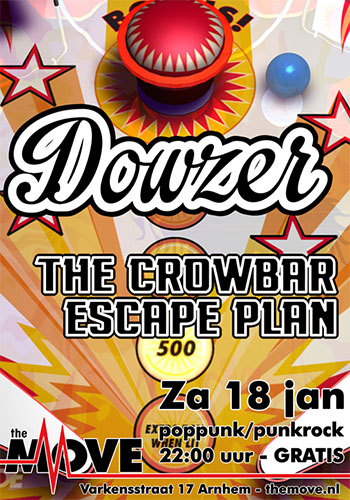DOWZER + THE CROWBAR ESCAPE PLAN