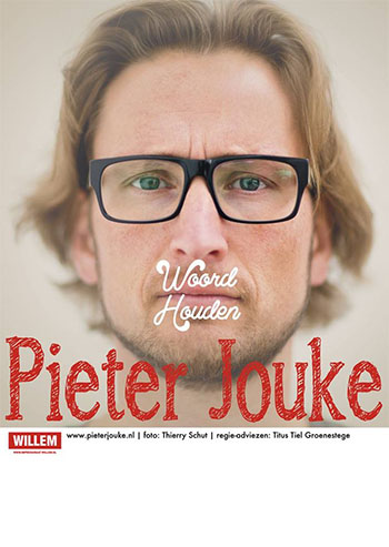 Cabaretier Pieter Jouke - ‘Woord houden’