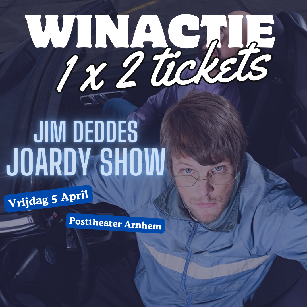 Jim Deddes De Joardy Show Posttheater Arnhem